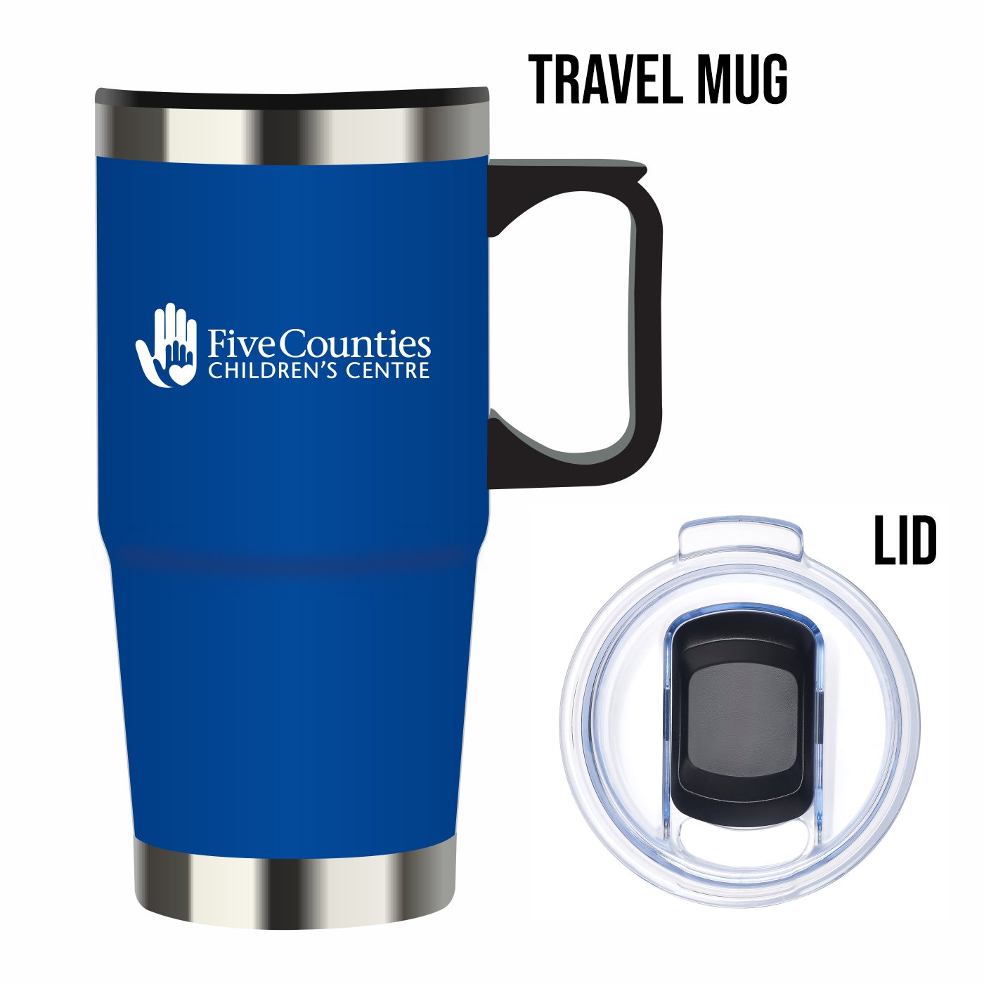 24 oz Double-wall Travel Mug - Image 2