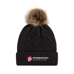 Faux Fur Pom Pom Toque