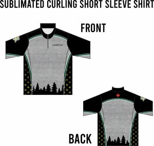 Sublimated Curling Short Sleeve Shirt