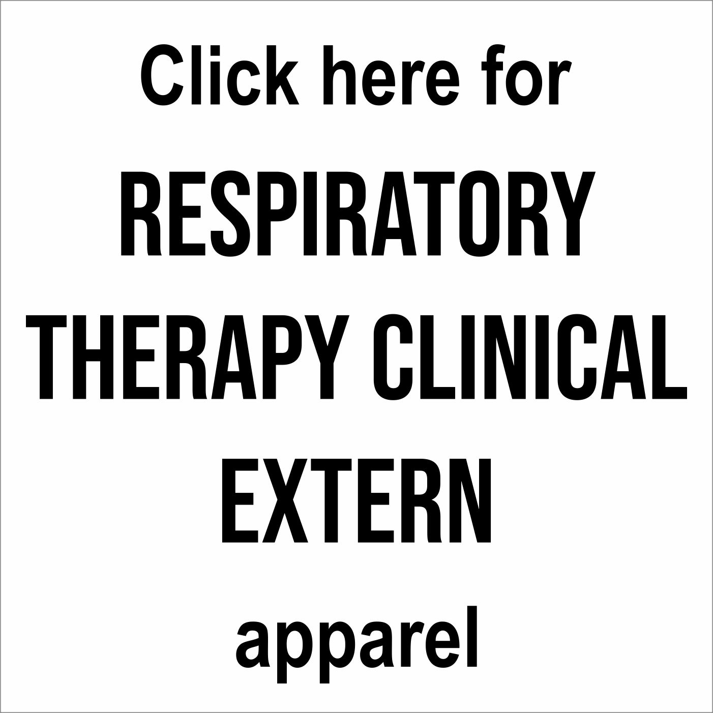 Respiratory Therapy Clincal Extern