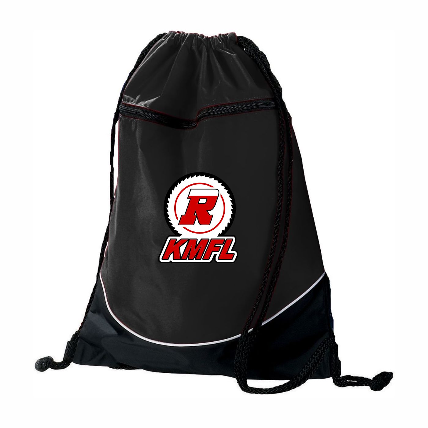 Tri-Colour Cinch Bag