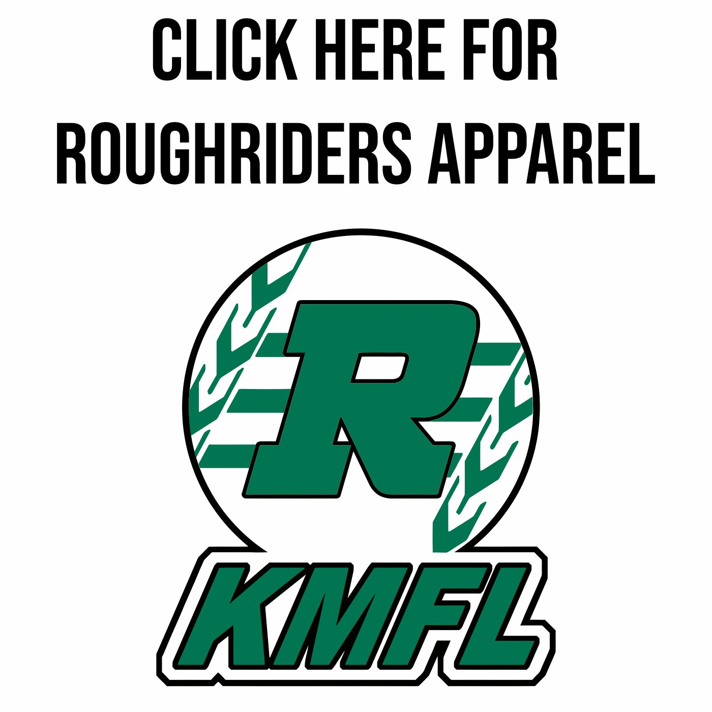 Roughriders apparel KMFL Roughriders e-store