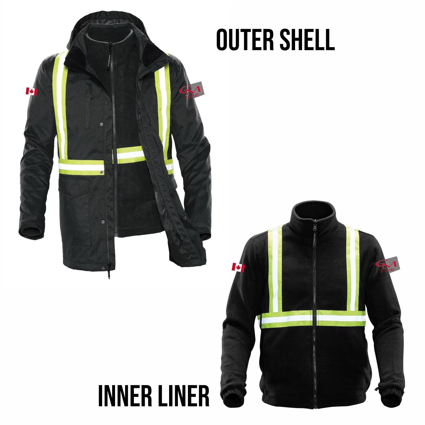 Vortex 3-in-1 Safety Parka
