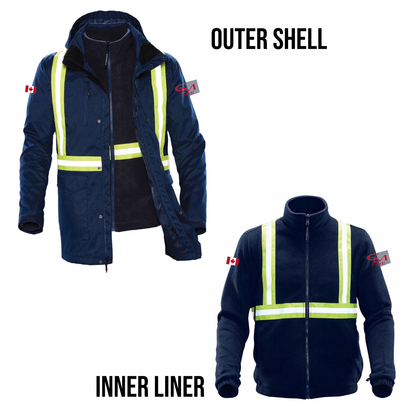Vortex 3-in-1 Safety Parka - Image 2