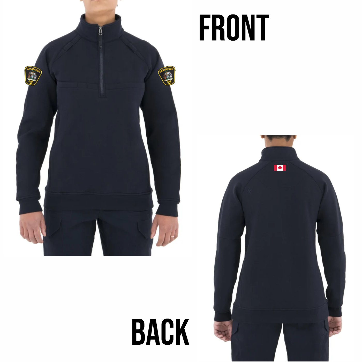 First Tactical Cotton Quarter Zip Job Shirt - Image 2