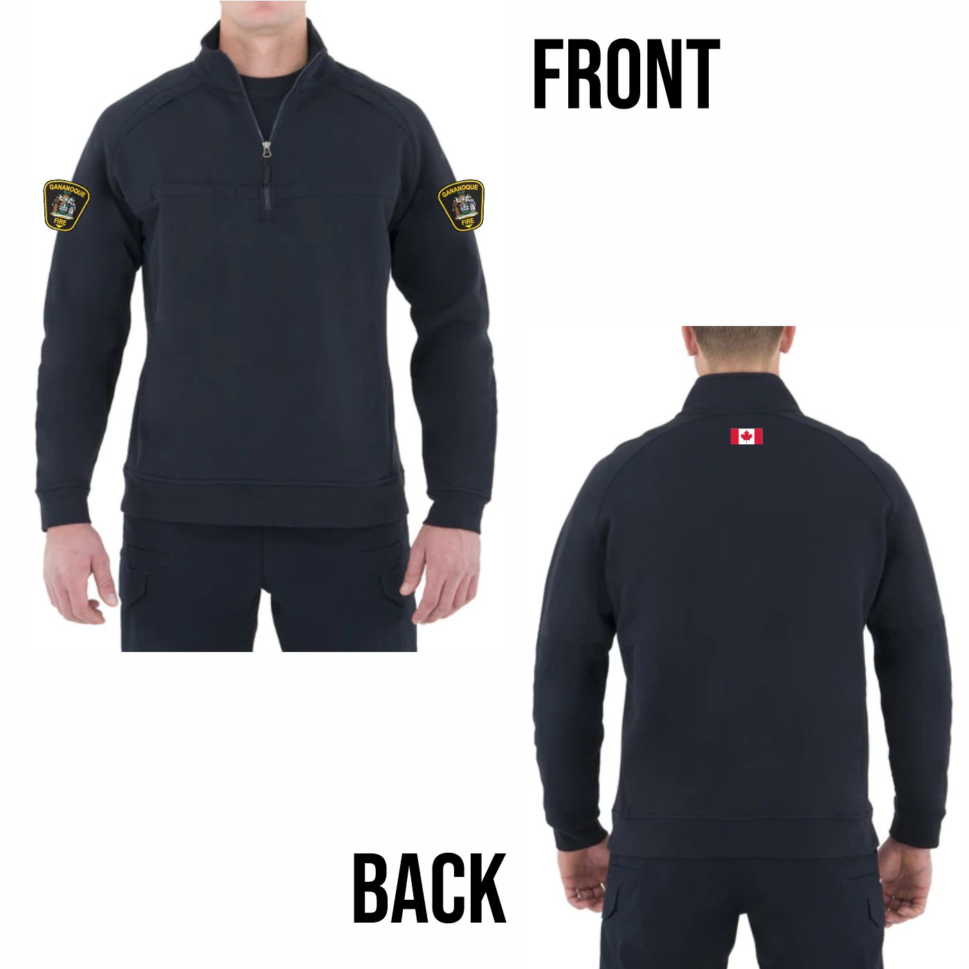 First Tactical Cotton Quarter Zip Job Shirt