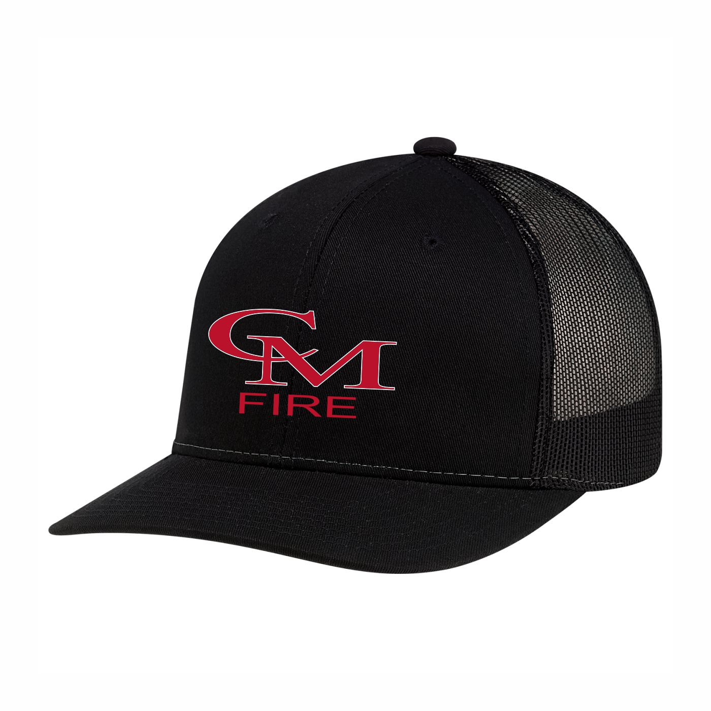 Meshback Trucker Hat (Front of Hat Logo) - Image 2