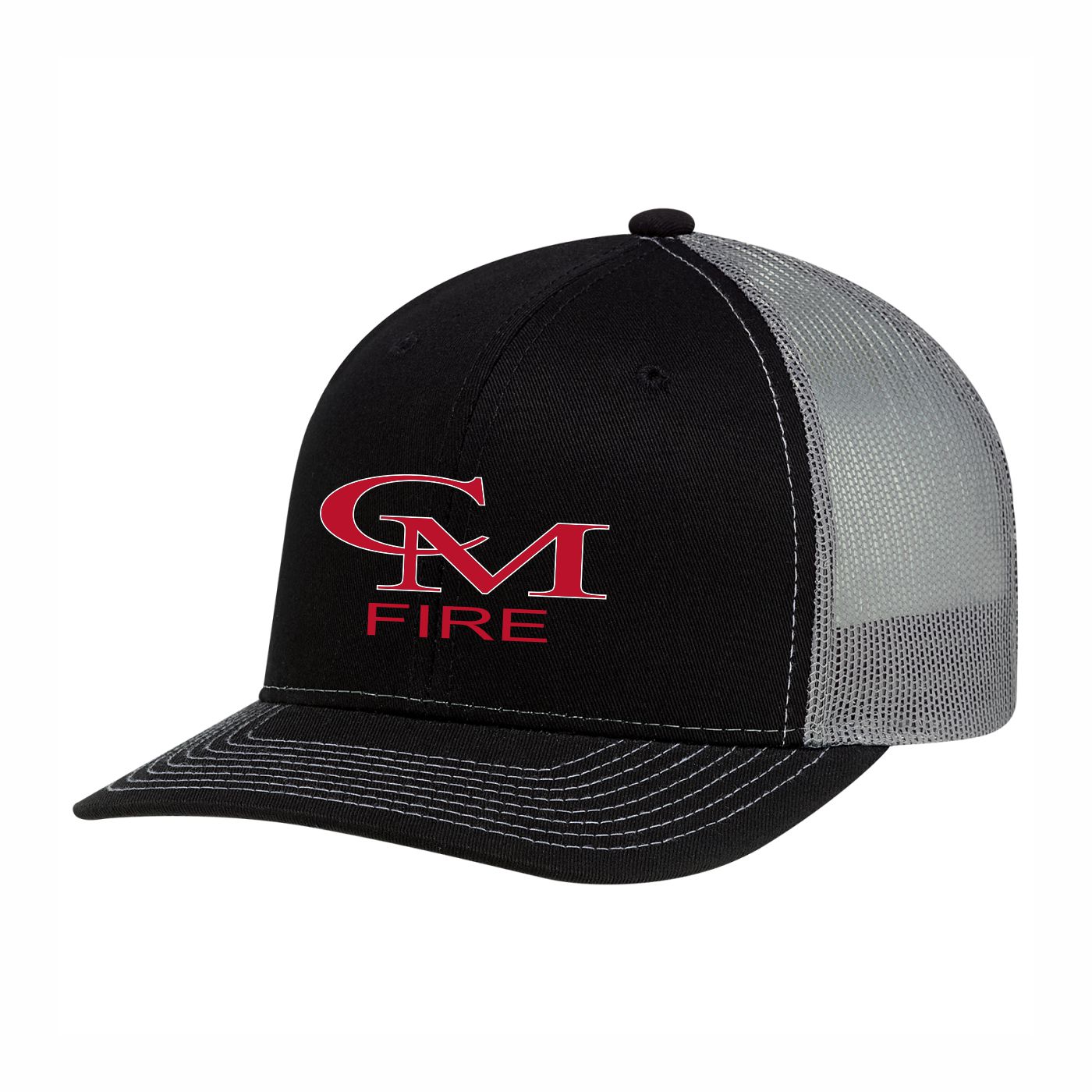 Meshback Trucker Hat (Front of Hat Logo) - Image 3