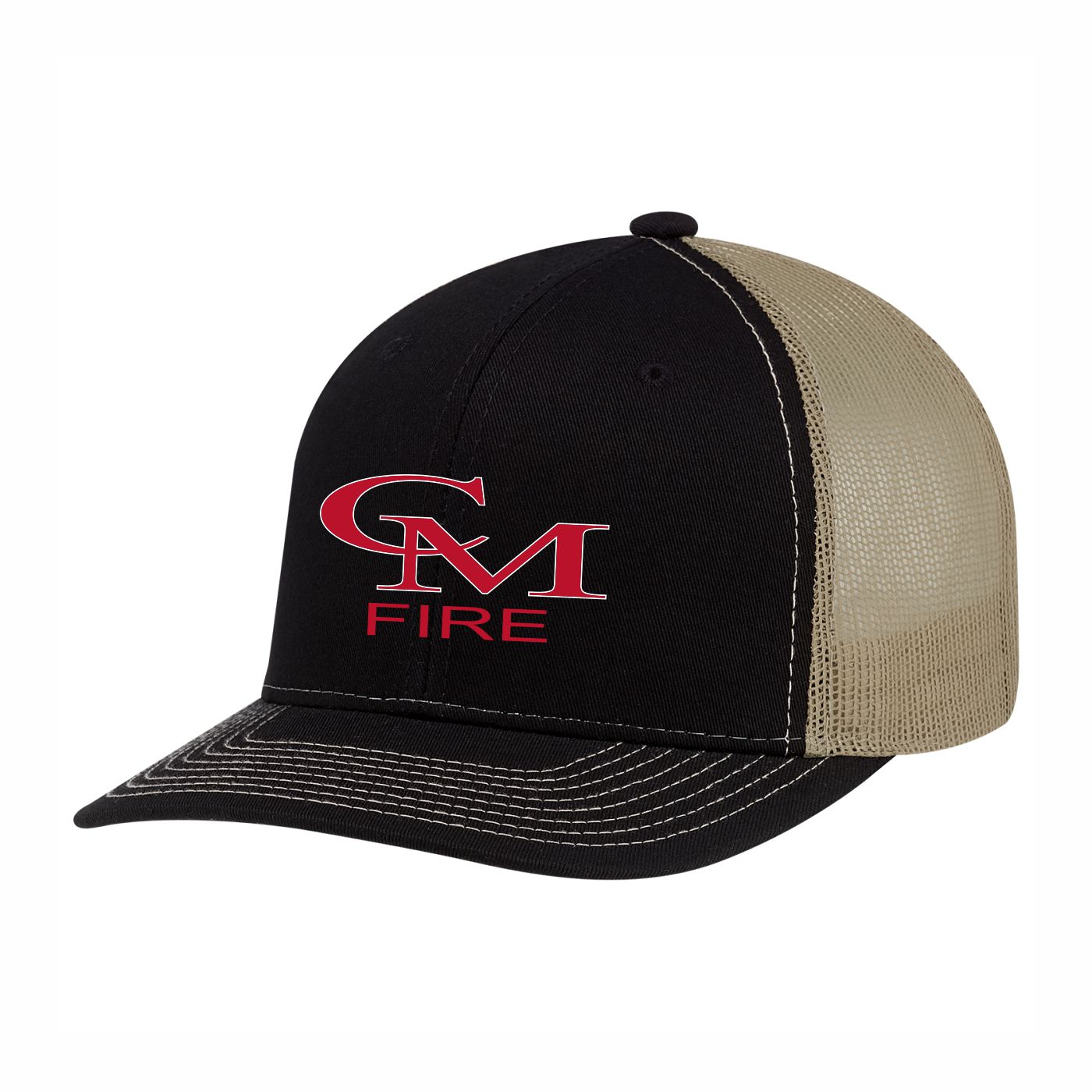 Meshback Trucker Hat (Front of Hat Logo) - Image 4