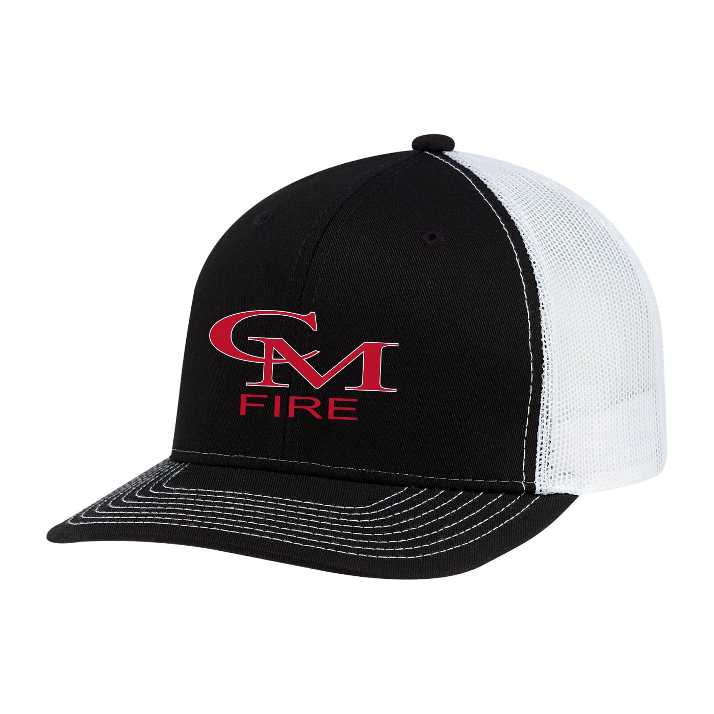 Meshback Trucker Hat (Front of Hat Logo) - Image 5