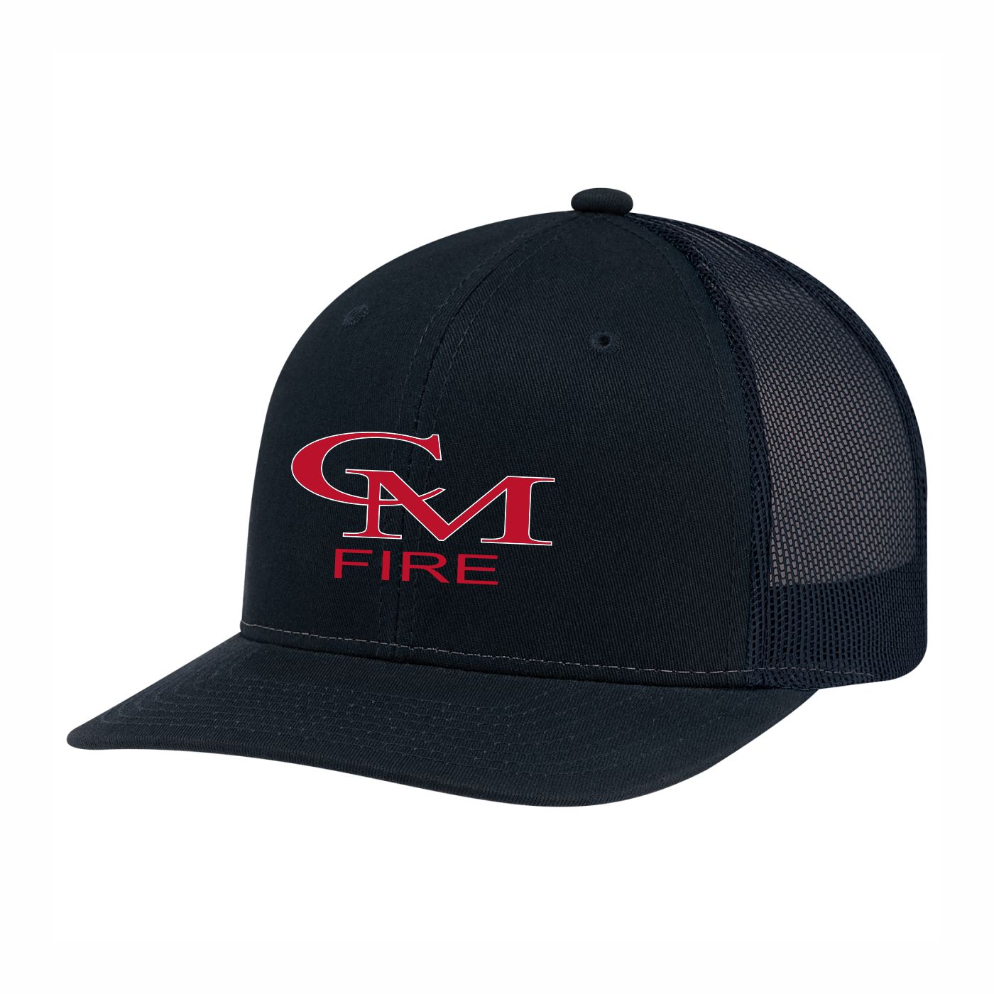 Meshback Trucker Hat (Front of Hat Logo) - Image 6