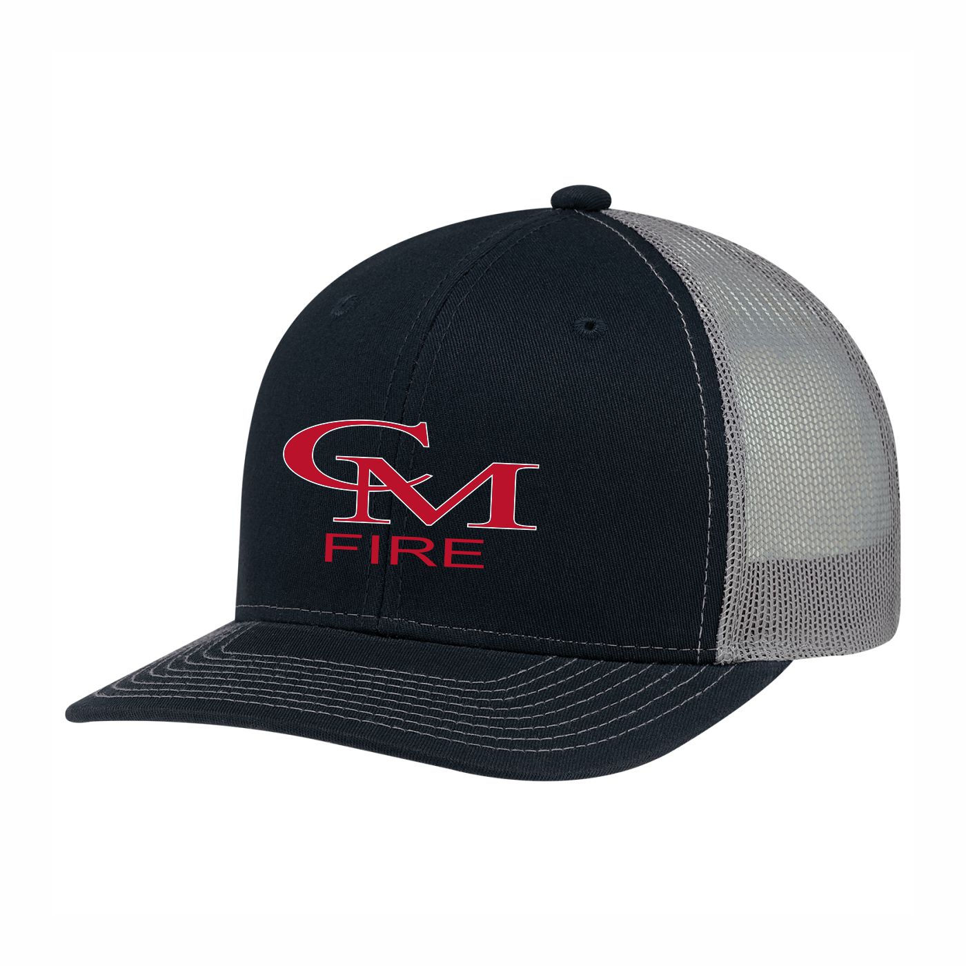 Meshback Trucker Hat (Front of Hat Logo) - Image 7
