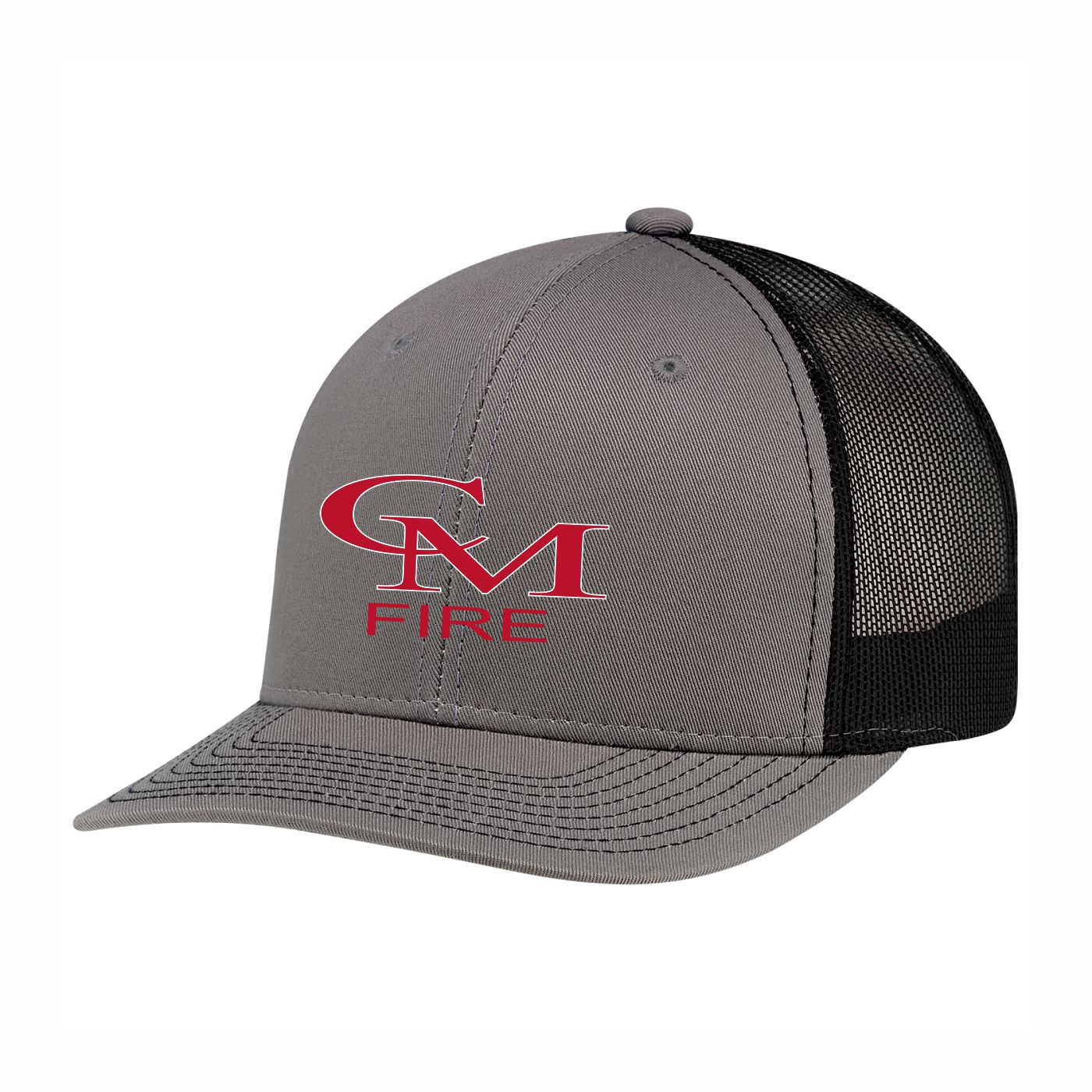 Meshback Trucker Hat (Front of Hat Logo) - Image 9