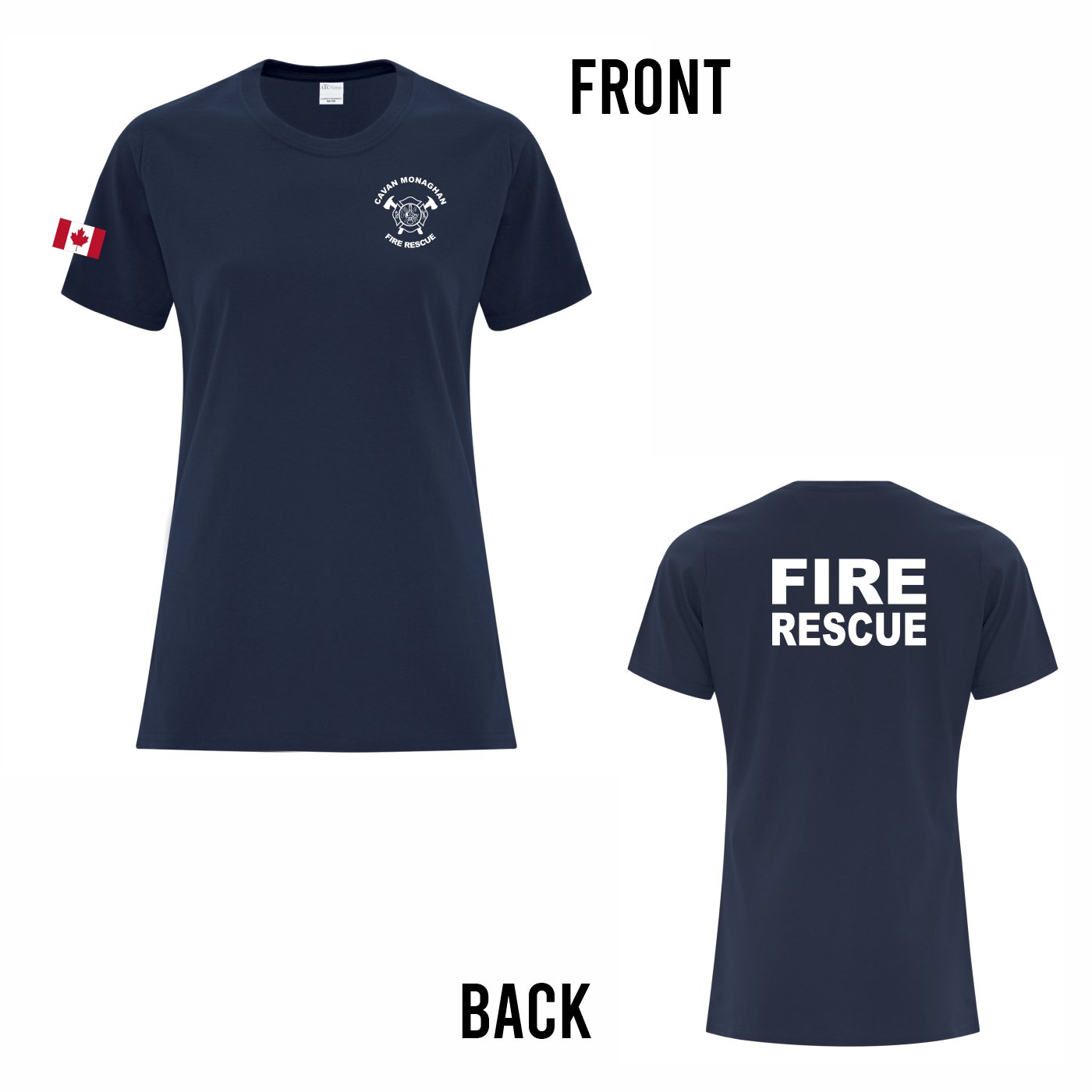 Cotton T-Shirt (Millbrook Cavan Firefighters Association) - Image 6