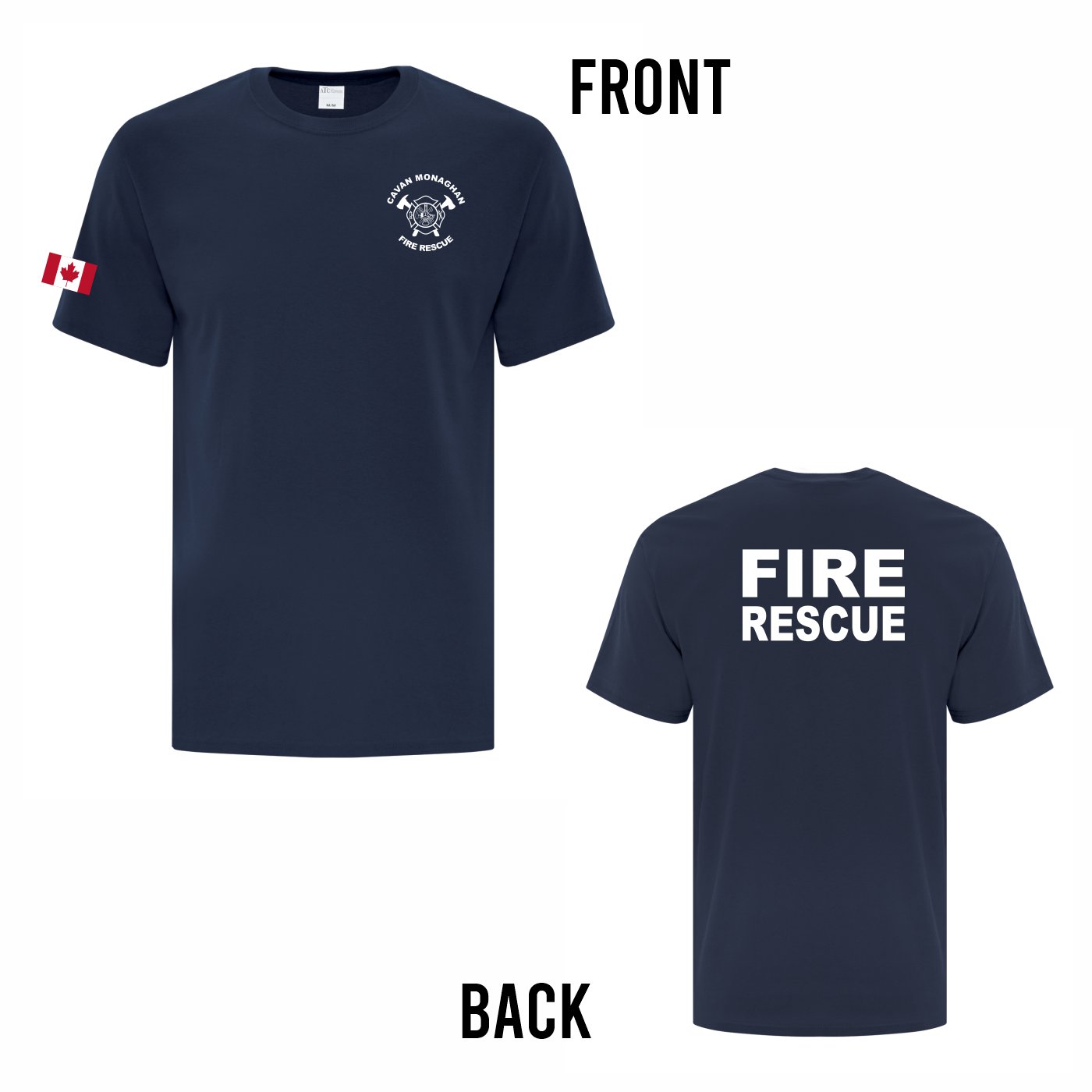 Cotton T-Shirt (Millbrook Cavan Firefighters Association) - Image 5