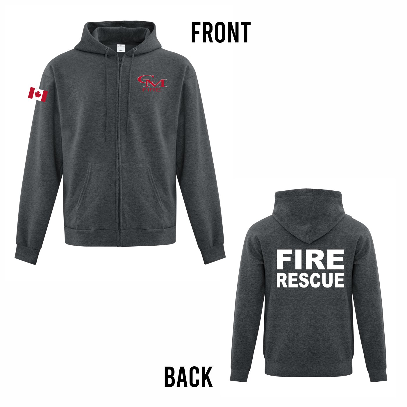 Everyday Full Zip Hoodie - Image 3