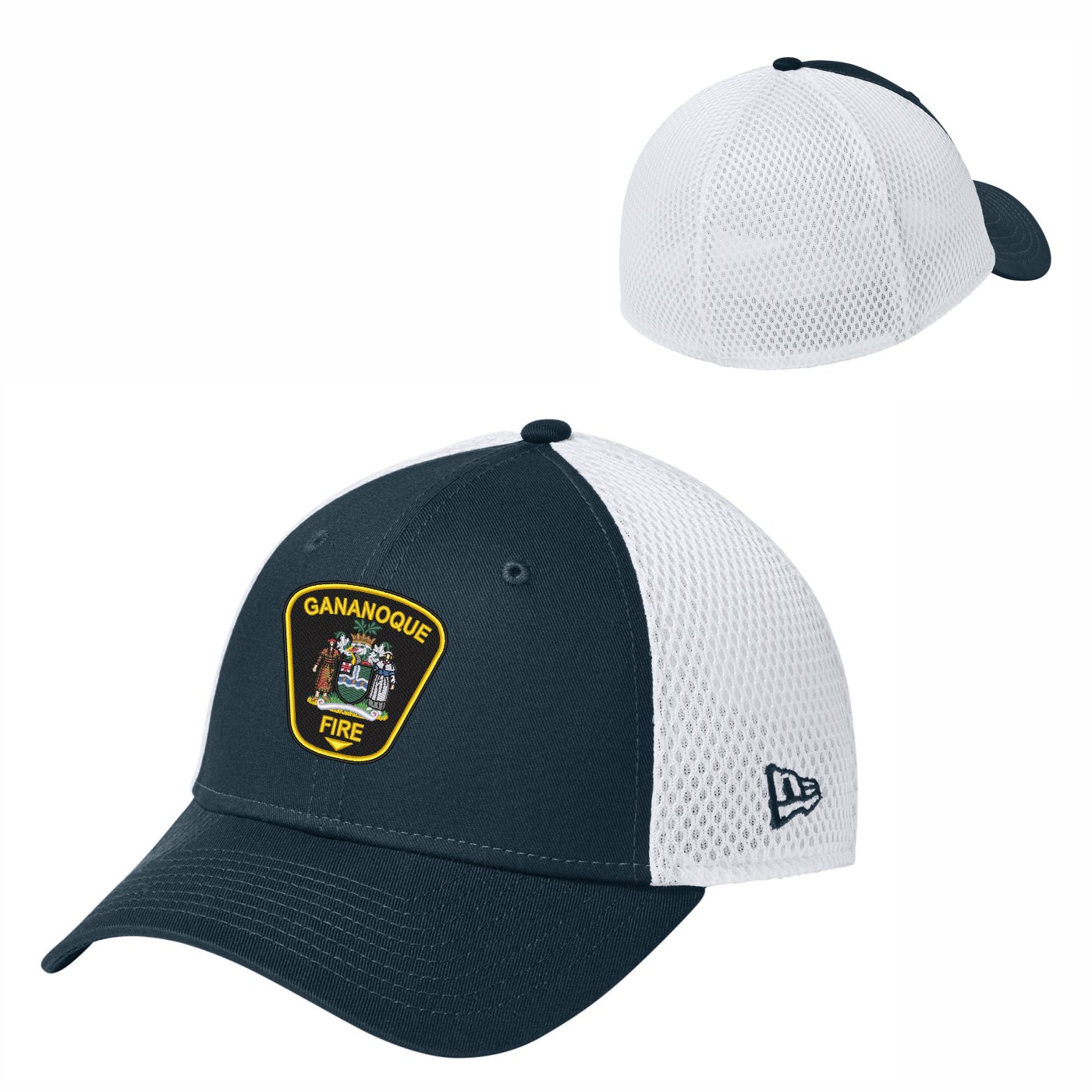New Era Stretch Mesh Fitted Hat (Patch Logo) - Image 5