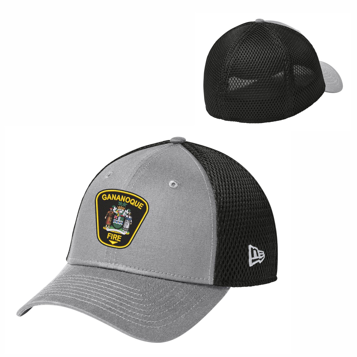New Era Stretch Mesh Fitted Hat (Patch Logo) - Image 6