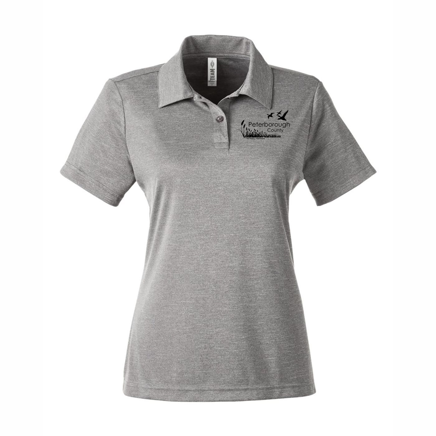 Team 365 Heather Polo - Image 3